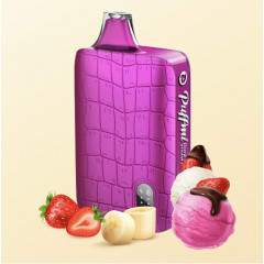 Электронная сигарета PuffMi Dura 9000 Клубника Банан Мороженое