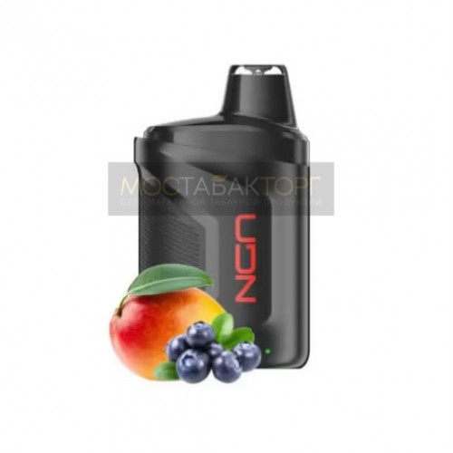 Электронная сигарета UDN HERO Blueberry Mango 6000 затяжек (УДН ХЕРО Черника Манго)